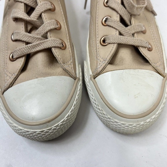 Airwalk Pink Legacee Cap Toe Sneakers Size 7.5 Faux Leather - Picture 3 of 11